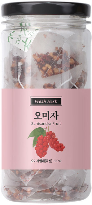 신선약초 오미자차 삼각티백, 1g, 20개입, 1개