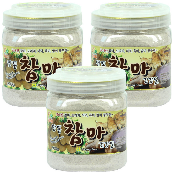 햇살빚은 안동 참마 건강밀, 800g, 3개