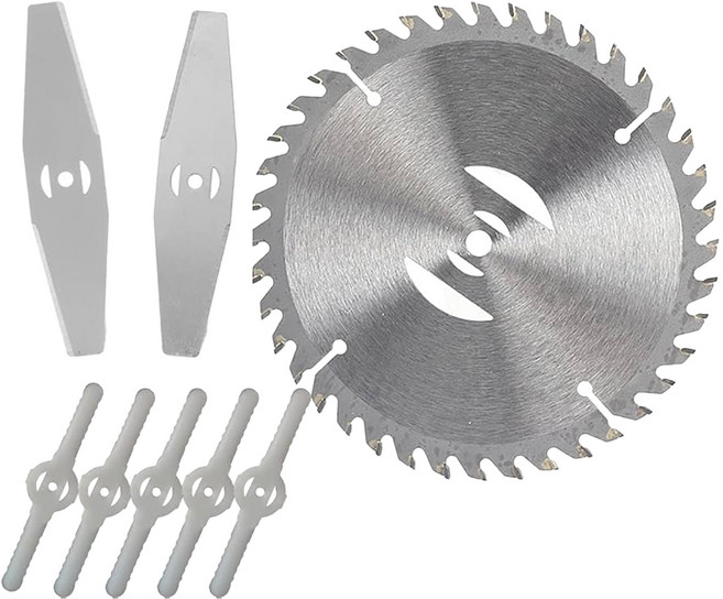 DR.MANGO 芒果科技 割草機刀片組 8片, 1組