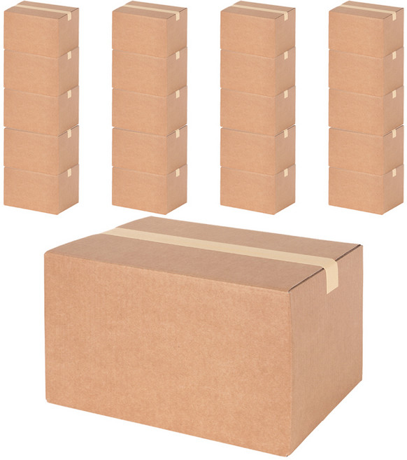 코멧 우체국 규격 택배박스 4호 293, 20개