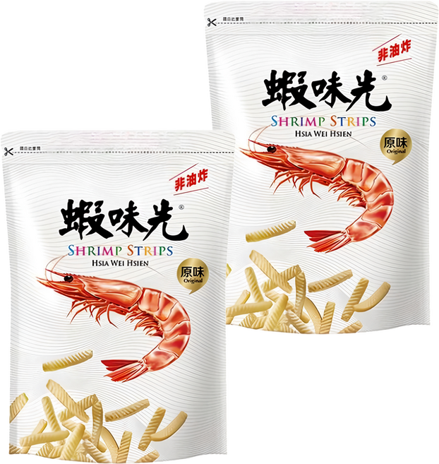 裕榮食品 蝦味先 原味, 300g, 2包