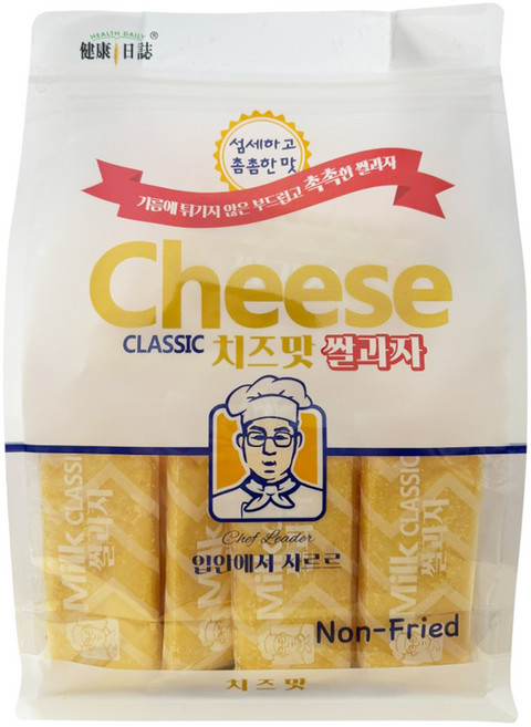 HEALTH DAILY 健康日誌 起司米餅, 240g, 1袋