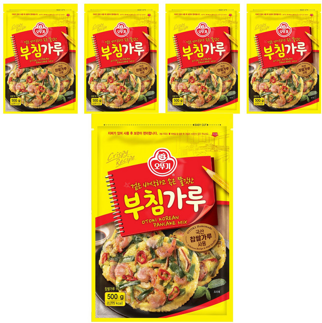 오뚜기 부침가루, 500g, 5개