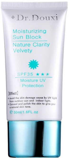 Dr.Douxi 朵璽 水漾美肌潤色隔離霜 SPF35 50ml 自然潤色 隔離紫外線 持久保濕, 1條