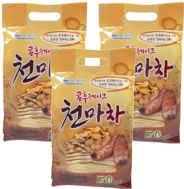 동일 콘후레이크 천마차, 20g, 50개입, 3개