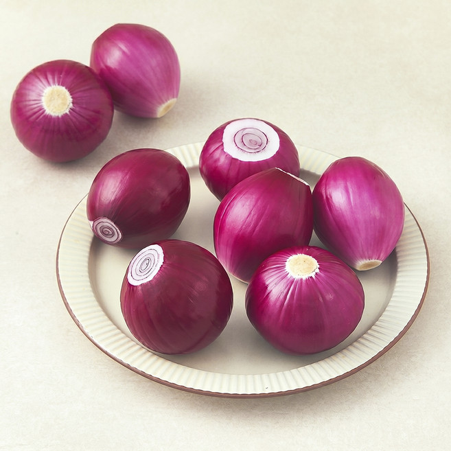 국내산 자색 깐양파, 1kg, 1개