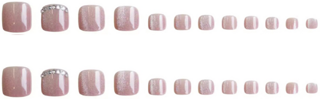 잇템샵 자석 젤 페디큐어 팁, 1개, 07 블러시잼