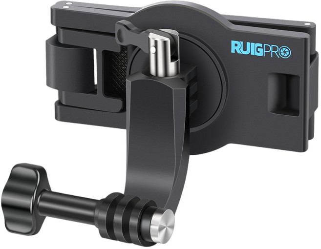RUIGPRO 第一人稱GoPro可背包背帶夾 360度自由旋轉, 1個, RTW020216970015