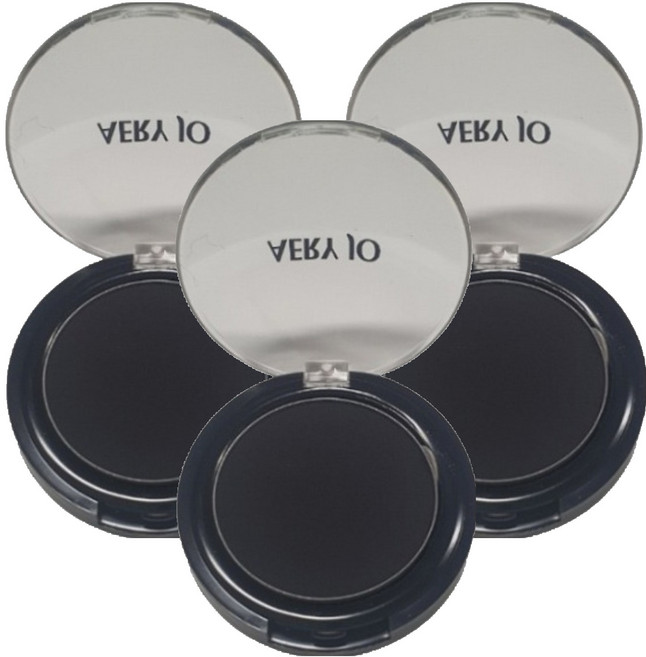 애리조 블랙 앤 화이트 계열 아이섀도우 3.4g, #70 Black, 3개