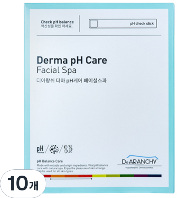 디아랑쉬 더마 pH 케어 페이셜 스파 25g, 1개입, 10개