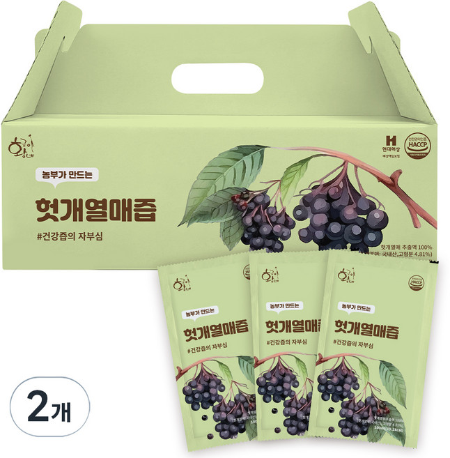 황금이네 헛개즙, 3L, 2박스