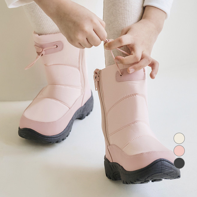 Attipas 防寒防滑兩穿安心鋪棉雪靴