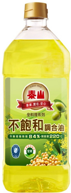 TAISUN 泰山 不飽和調和油, 1.5L, 1瓶
