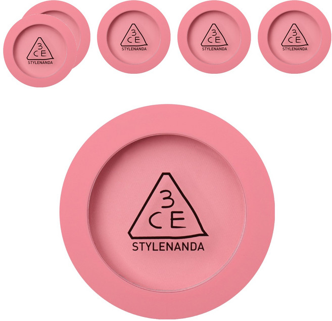 3CE 페이스 블러쉬 5g, DELECTABLE, 6개