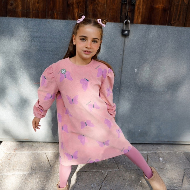 마틸다엔와이 아동용 순면 골덴 리본 원피스