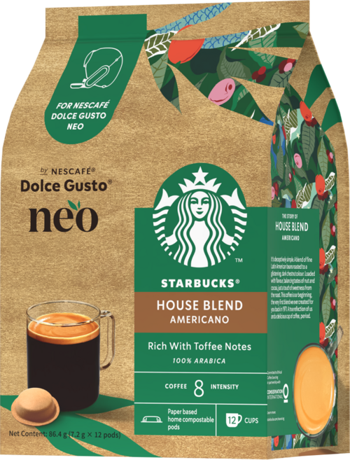 스타벅스 네오 하우스 블렌드 아메리카노 캡슐커피, 7.2g, 12개입, 1개