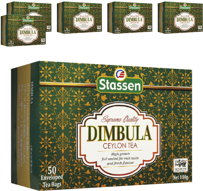 Stassen 司迪生 汀布拉紅茶, 2g, 50包, 6盒