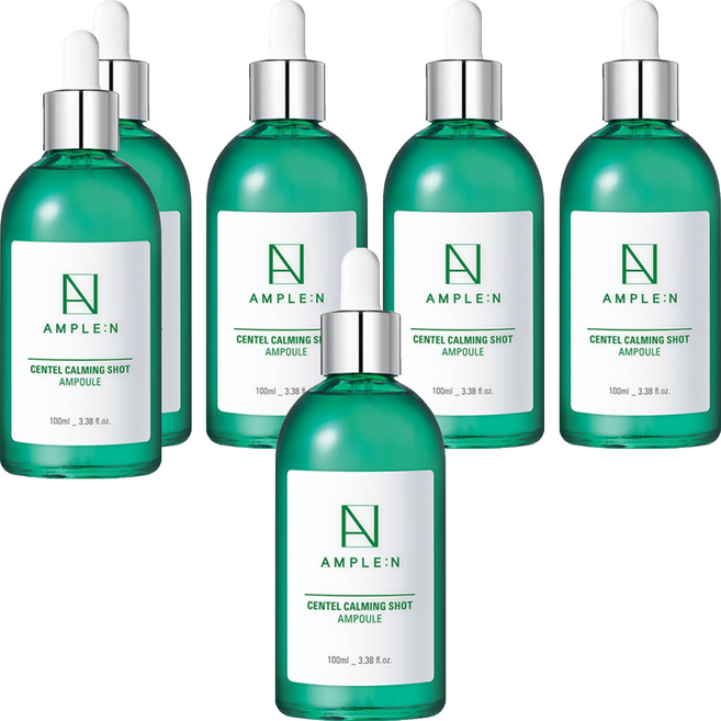 앰플엔 센텔카밍샷 앰플, 100ml, 6개