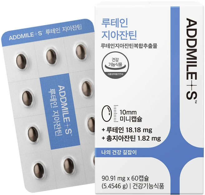 애드마일스 신풍제약 루테인지아잔틴 미니, 60정, 1개 - 쿠팡