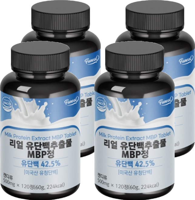 퍼니트 리얼 유단백추출물 MBP정 건강환, 4개, 60g