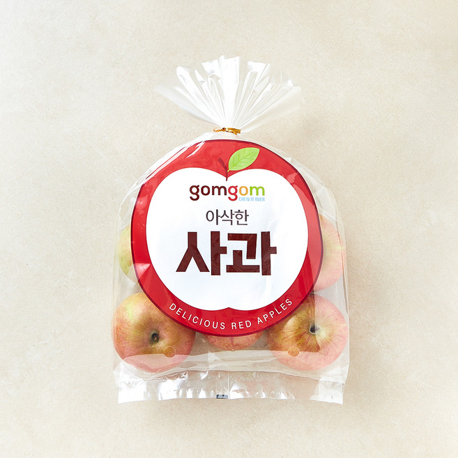 곰곰 당도선별 안동사과, 1kg(소과), 1개