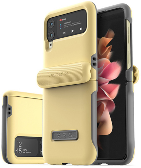 베루스 이중 범퍼 하드 반자동 힌지 풀커버 휴대폰 케이스 테라가드 모던