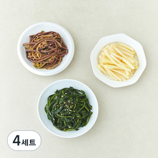 강남밥상 모둠 삼색나물 세트, 270g, 4세트