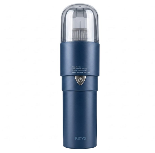 Kinyo 輕巧手持無線吸塵器 220 x 62.5 x 62.5mm, 藍色, KVC-5890
