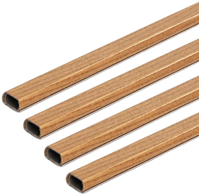 엘트리 무늬목전선보호관 14mm, 혼합색상, 4개