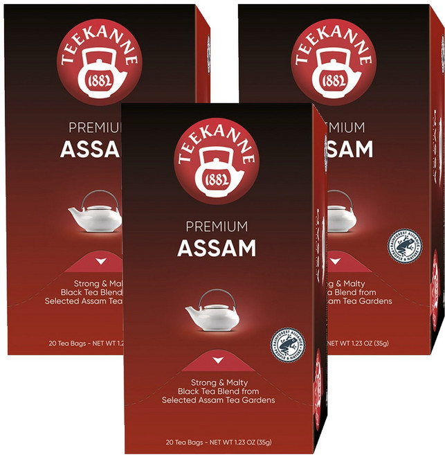 티칸네 아쌈 홍차, 1.75g, 20개입, 3개