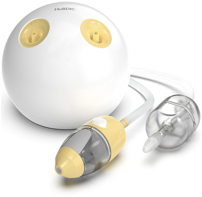 휴비딕 크린노즈 인아웃 전동식 의료용 콧물흡입기, HNA-1000Y, 1개