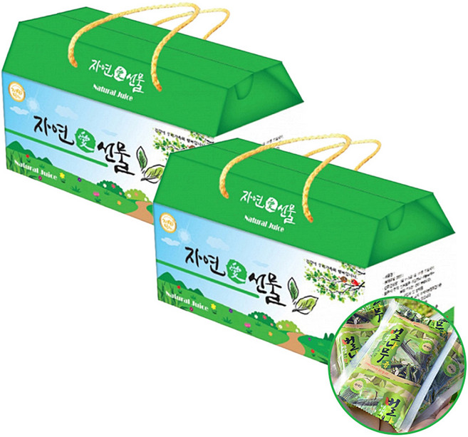 자연애선물 벌나무즙 30포, 100ml, 2박스
