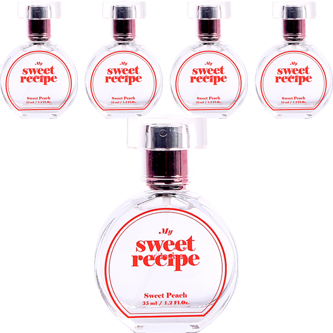 레시피박스 마이 스위트 레시피 스위트피치 어린이 향수, 35ml, 5개