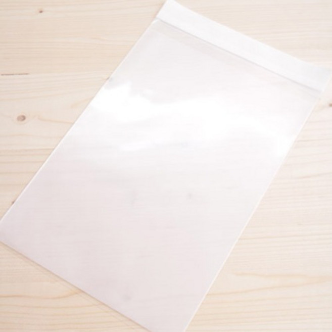 봄91 접착식OPP 무지 쿠키봉투 18 × 25 cm, 400개, 1개