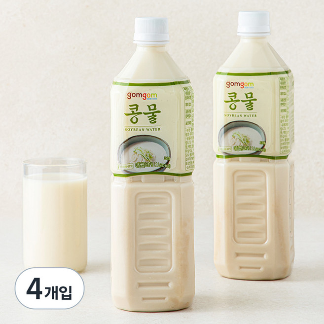 곰곰 국산 콩물, 1L, 4개입