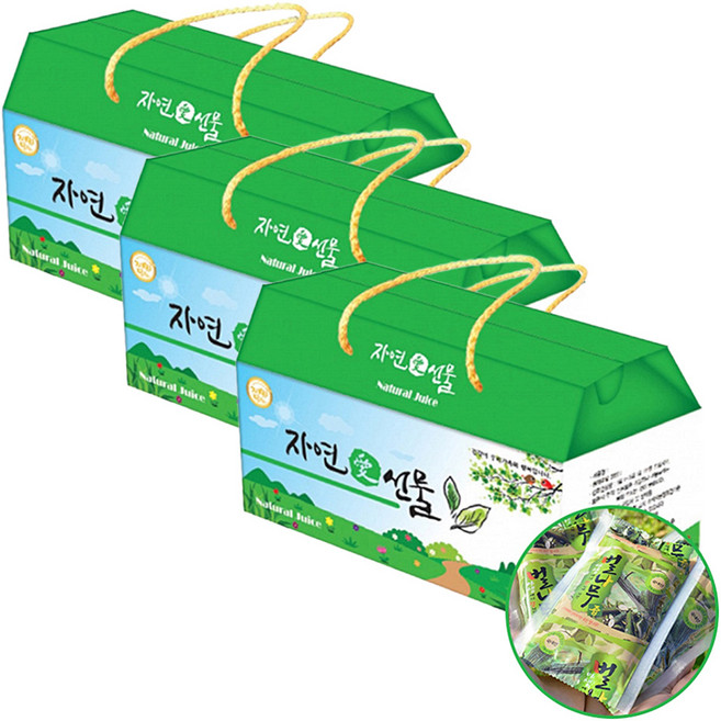 자연애선물 벌나무즙 30포, 100ml, 3박스