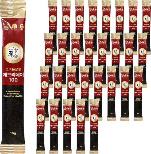 풍년보감 6년근 고려홍삼정 에브리데이100, 15g, 60개