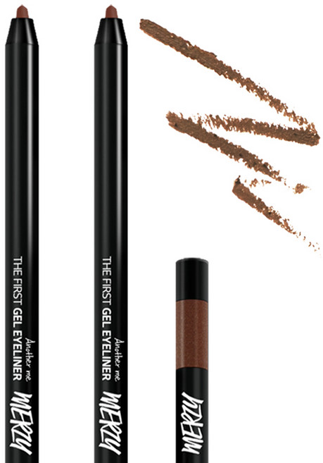 머지 더 퍼스트 무펄 젤 아이라이너 0.5g, G12 시에나 브라운, 2개