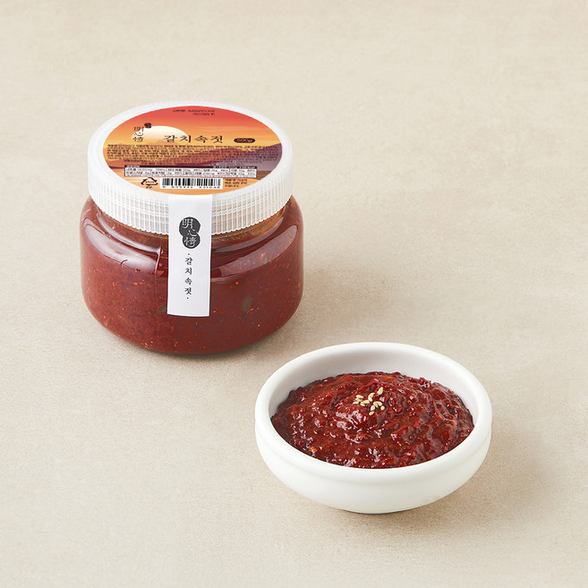 명심정 갈치속젓, 500g, 1개