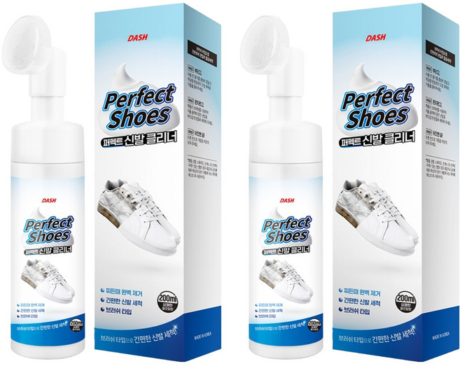 대쉬 퍼펙트슈즈 신발클리너, 2개, 200ml