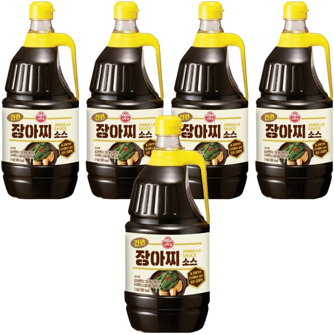 오뚜기 간편 장아찌 소스, 2kg, 5개