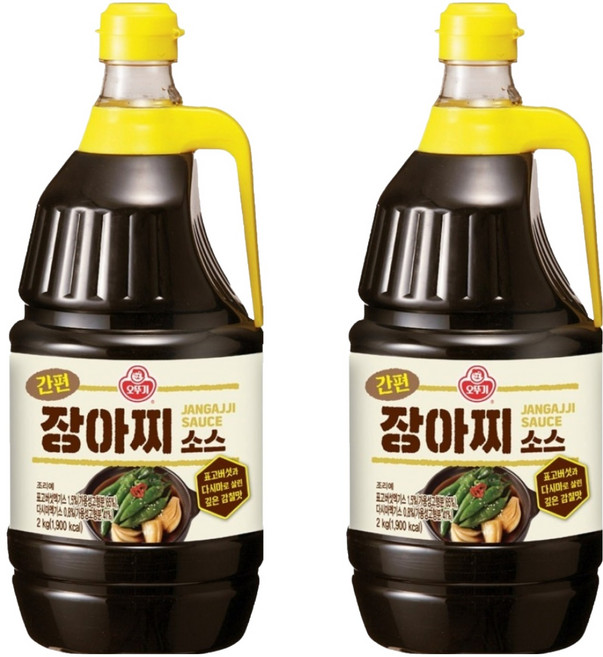 오뚜기 간편 장아찌 소스, 2kg, 2개