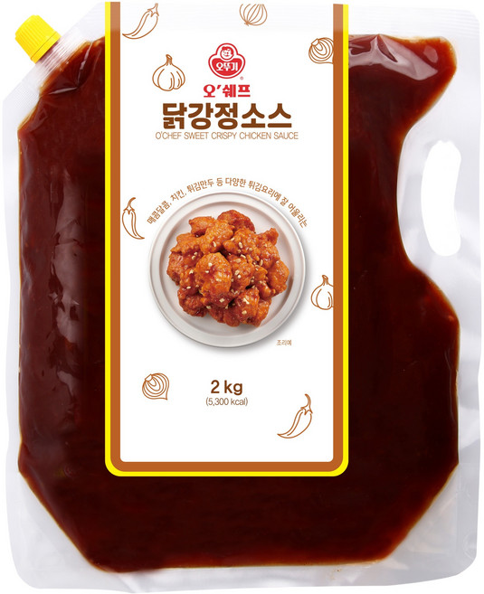 오뚜기 오쉐프 닭강정소스, 1개, 2kg