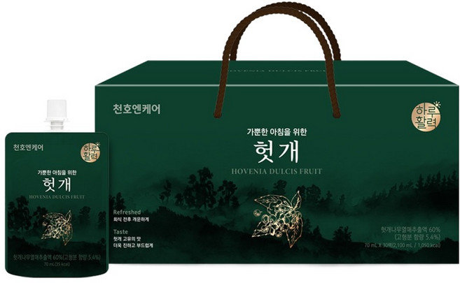 하루활력 가뿐한 아침을 위한 헛개즙, 2.1L, 1개