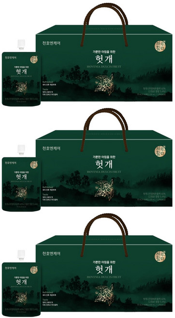 하루활력 가뿐한 아침을 위한 헛개즙, 2.1L, 3개