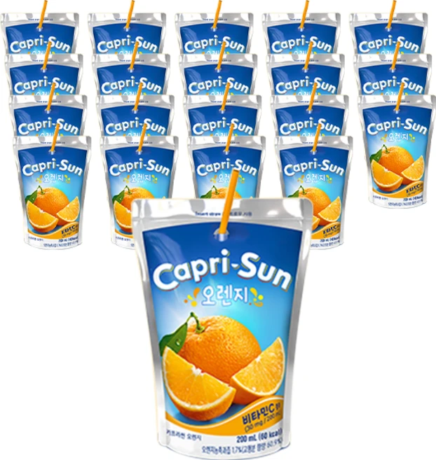 카프리썬 오렌지, 200ml, 20개 - 쿠팡