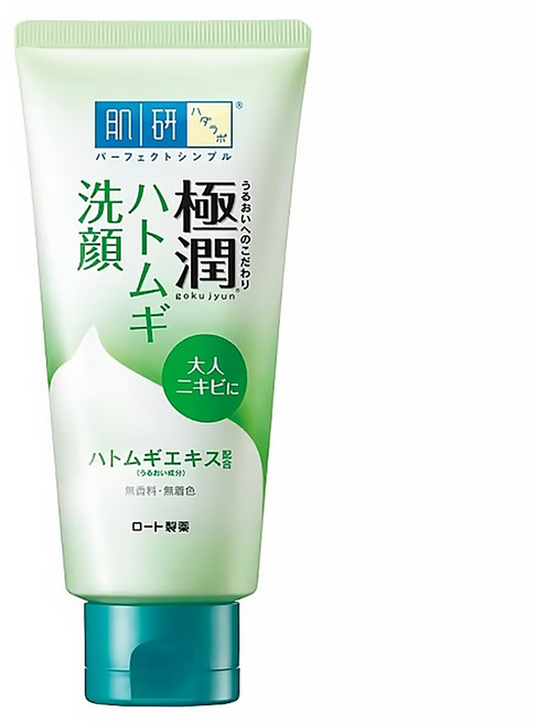 HADALABO 肌研 台灣公司貨 極潤深層清潔調理洗面乳 軟管, 100g, 1條