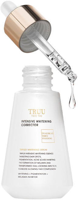 TRUU 褪黑美白精華 升級版 100%高純度 Hexylresorcinol + 乙基維他命C + 5%維他命B3 極效美白 改善暗沉, 30g, 1件