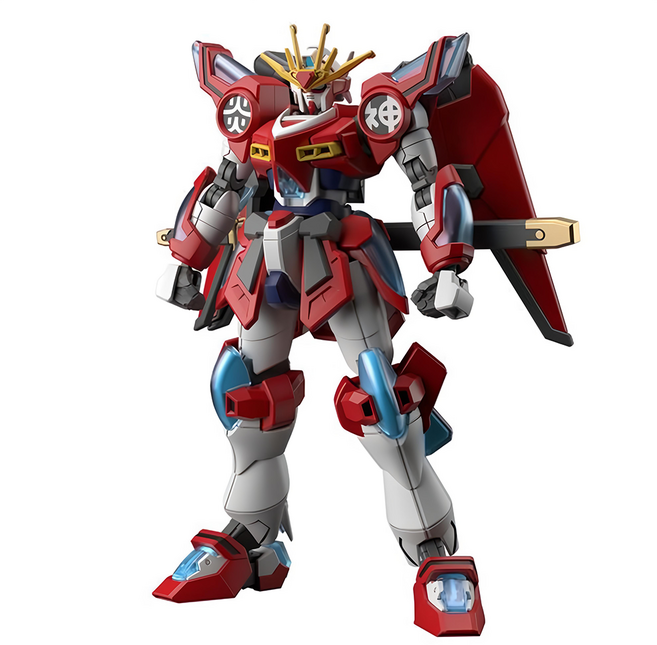 BANDAI 1/144 HG 鋼彈創鬥者 元宇宙 神燃燒鋼彈 組裝模型, 1盒