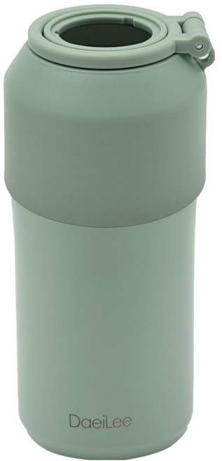 캔 홀더 아이스 쿨러 500ml, 파스텔그린, 1개